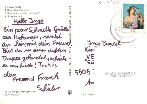 AK / Ansichtskarte Sylda Harkerode Kreis Hettstedt Burgruine Anstein Kinderheim Lilo Hermann
Freibad Sylda