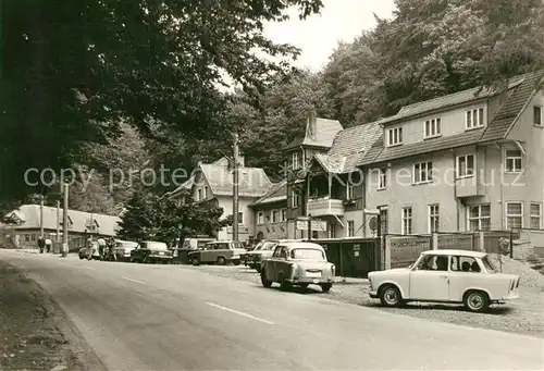 AK / Ansichtskarte Trusetal HO Gastst?tte Wasserfall Trusetal