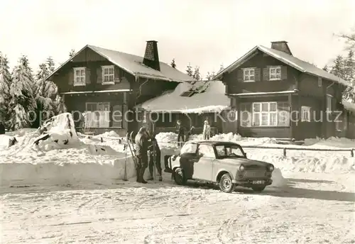 AK / Ansichtskarte Brotterode Waldgastst?tte Dreiherrenstein Brotterode