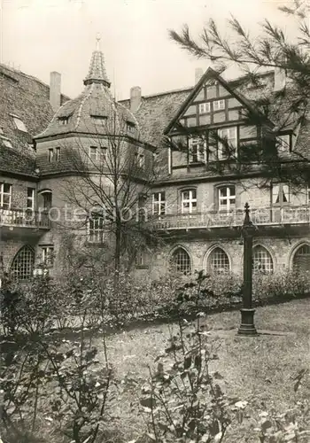 AK / Ansichtskarte Heiligengrabe Kloster Stift Diakonissenhaus Friedenshort Abtei Klosterhof Heiligengrabe