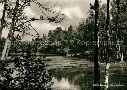 AK / Ansichtskarte Frohnau_Berlin Hubertussee Frohnau Berlin