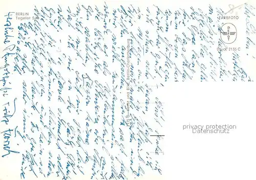 AK / Ansichtskarte Berlin Tegeler See Segelregatta Berlin