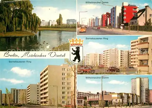 AK / Ansichtskarte Berlin Bernhausener Ring Wilhelmsruher Damm Berlin