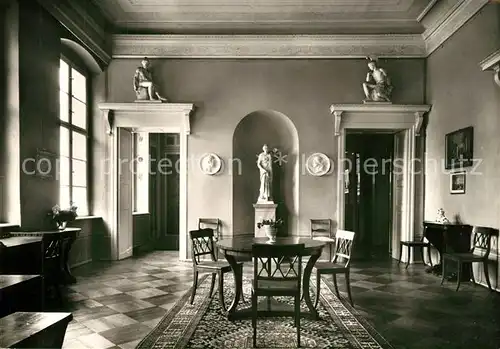 AK / Ansichtskarte Berlin Schloss Tegel Blauer Salon Berlin