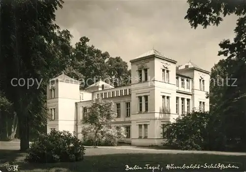 AK / Ansichtskarte Tegel Humboldt Schloesschen Tegel