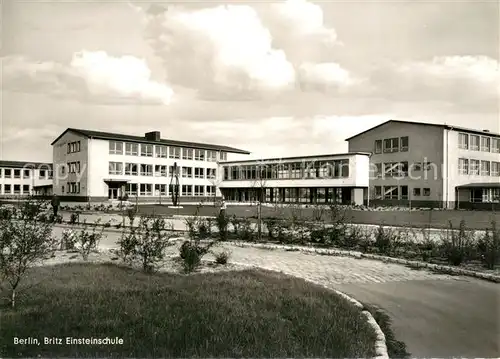 AK / Ansichtskarte Britz_Berlin Einsteinschule Britz Berlin