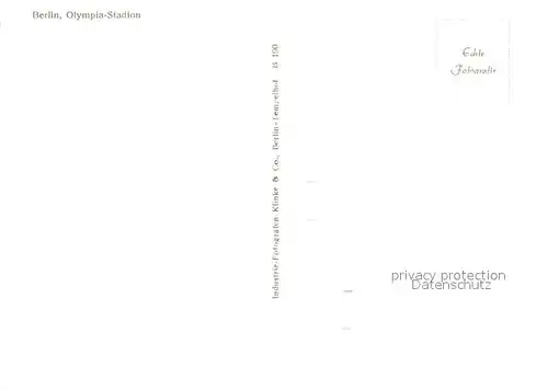 AK / Ansichtskarte Berlin Olympia Stadion Berlin