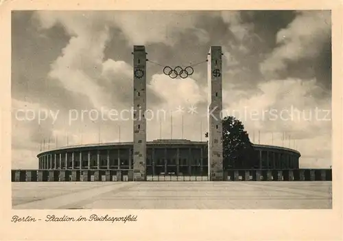 AK / Ansichtskarte Berlin Stadion im Reichssportfeld Berlin