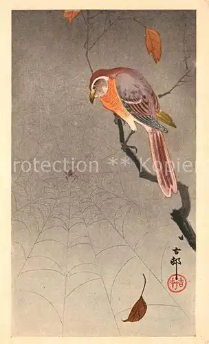 AK / Ansichtskarte Japan Vogelgemaelde Japan