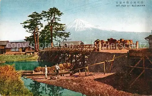AK / Ansichtskarte Mount_Fuji Suzukawa Mount_Fuji