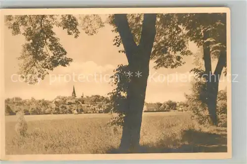 AK / Ansichtskarte Malchow Blick ueber die Felder zum Ort Malchow