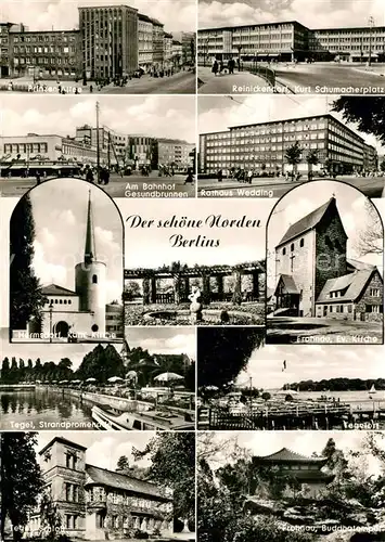 AK / Ansichtskarte Berlin Teilansichten des Nordens der Stadt Berlin