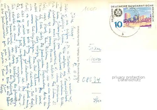 AK / Ansichtskarte Koepenick Blick auf die Altstadt Schlossinsel Dammbruecke MS Becher Fahrgastschiff Dahme Koepenick