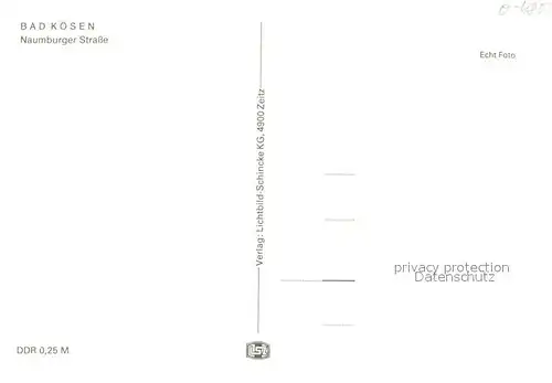AK / Ansichtskarte Bad_Koesen Naumburger Strasse Bad_Koesen