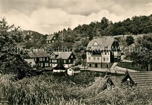 AK / Ansichtskarte Hirschbach_Suhl FDGB Erholungsheim Einheit Hirschbach Suhl