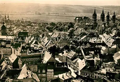 AK / Ansichtskarte Naumburg_Saale Blick vom Stadtturm mach Westen Naumburg_Saale