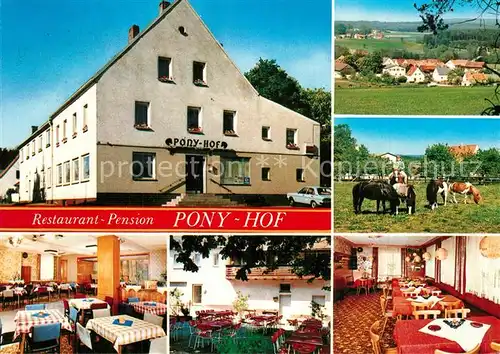 AK / Ansichtskarte Pressath Zintlhammer Hotel Pension Ponnyhof Pressath