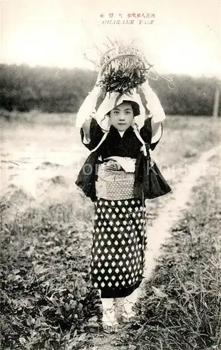 AK / Ansichtskarte Oharame_Ohara Yase 