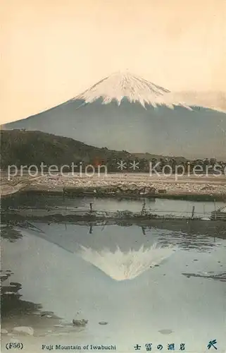 AK / Ansichtskarte Mount_Fuji Panorama Iwabuchi Mount_Fuji