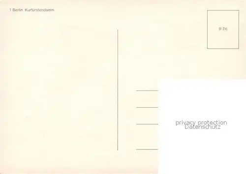 AK / Ansichtskarte Berlin Kurfuerstendamm Strassencafes Kaiser Wilhelm Gedaechtniskirche Berlin