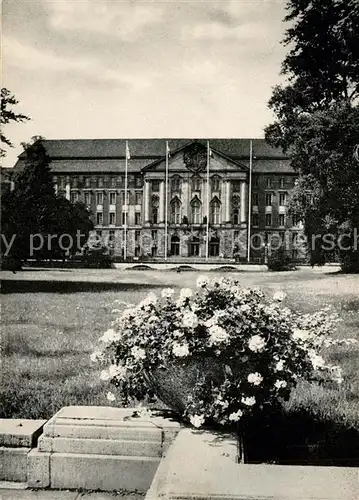 AK / Ansichtskarte Schoeneberg_Berlin Kontrollratsgebaeude im Kleistpark Schoeneberg Berlin