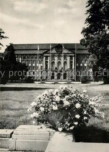 AK / Ansichtskarte Schoeneberg_Berlin Kontrollratsgebaeude im Kleistpark Schoeneberg Berlin