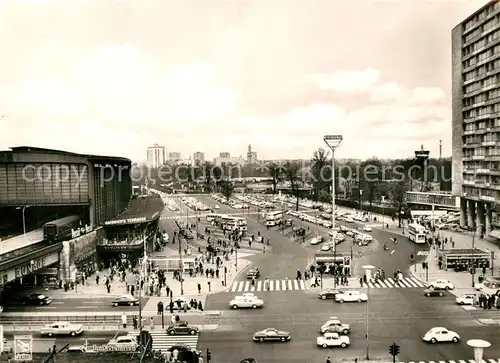 AK / Ansichtskarte Berlin Bahnhof Zoo Hardenbergplatz Berlin