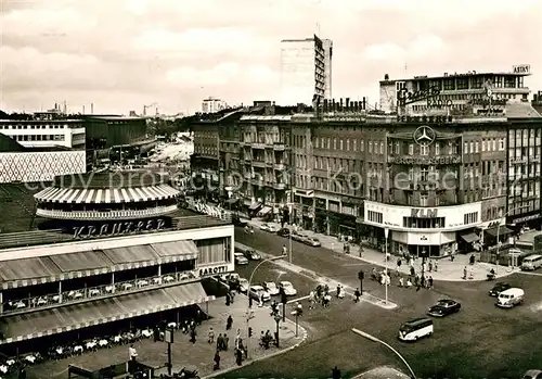 AK / Ansichtskarte Berlin Kurfuerstendamm Kranzlerecke Cafe Berlin