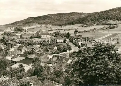 AK / Ansichtskarte Bad_Bibra Panorama Blick nach den Bergen Bad_Bibra