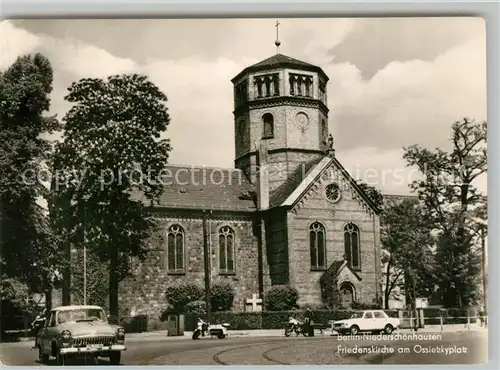 AK / Ansichtskarte Niederschoenhausen_Berlin Friedenskirche am Ossietzkyplatz Niederschoenhausen Berlin