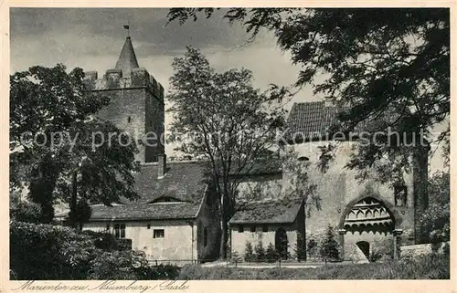 AK / Ansichtskarte Naumburg_Saale Marientor Turm Naumburg_Saale