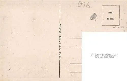 AK / Ansichtskarte Meissen_Elbe_Sachsen Albrechtsburg und Dom Meissen_Elbe_Sachsen