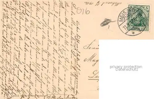 AK / Ansichtskarte Meissen_Elbe_Sachsen Schlossberg mit Dom und Kgl. Albrechtsburg Meissen_Elbe_Sachsen