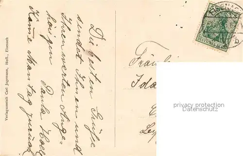 AK / Ansichtskarte Eisenach_Thueringen Carl Alexander Schule in den Weltkriegsjahren Reserve Lazarett Wartburg Eisenach Thueringen