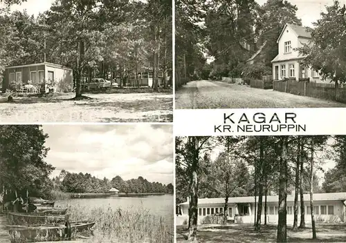 AK / Ansichtskarte Kagar Seepartie Ferienh?user Kagar