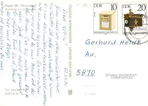 AK / Ansichtskarte Kagar Restaurant im Urlauberdorf Kagar