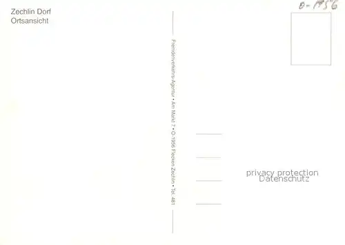 AK / Ansichtskarte Zechlin_Flecken Dorfansicht Zechlin_Flecken