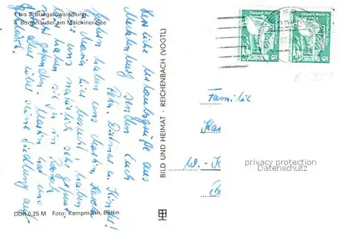 AK / Ansichtskarte Basedow_Teterow Seedorf Bungalowsiedlung Bootsh?user am Malchiner See Basedow Teterow