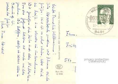 AK / Ansichtskarte Moosbach_Vohenstrauss Sperlweiher Wieskirche Moosbach_Vohenstrauss