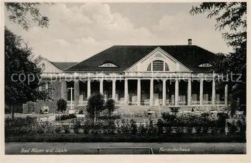 AK / Ansichtskarte Bad_Koesen Kurmittelhaus Bad_Koesen