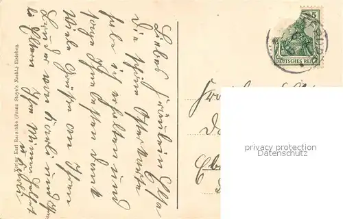 AK / Ansichtskarte Eisleben Luthers Geburtshaus Eisleben