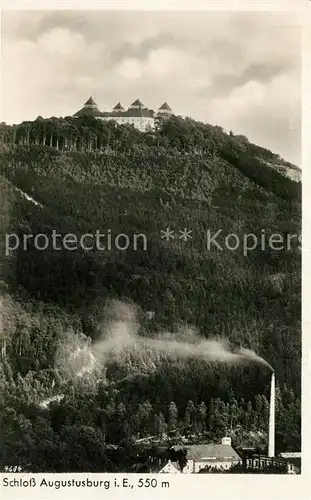 AK / Ansichtskarte Augustusburg Schloss Augustusburg Burgwirtschaft Augustusburg