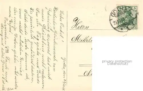 AK / Ansichtskarte Gotha_Thueringen Herzogliche Orangerie Gotha Thueringen