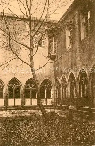 AK / Ansichtskarte Erfurt Kreuzgang mit Fenster der Lutherzelle Erfurt
