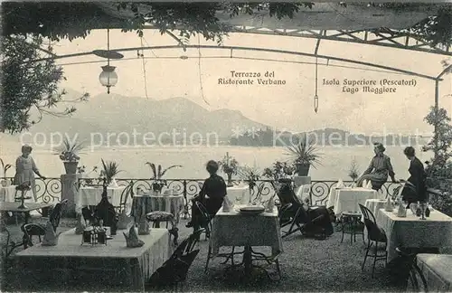 Isola_Superiore Terrazzo del Ristorante Verbano Isola_Superiore