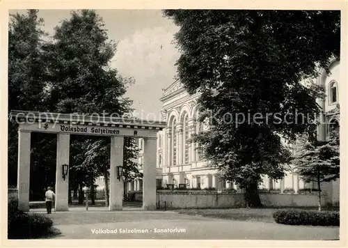 Bad_Salzelmen Volksbad Sanatorium Bad_Salzelmen