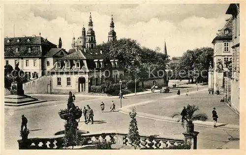AK / Ansichtskarte Fulda Blick vom Kurfuerst auf Bonifatiusdenkmal Hauptwache Dom Michaeliskirche Schloss Fulda