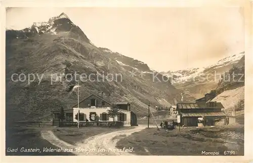 AK / Ansichtskarte Bad_Gastein Valeriehaus im Nassfeld Bad_Gastein