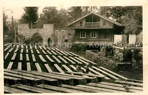 AK / Ansichtskarte Nyrsko Prirodni divadlo Freilichttheater Nyrsko