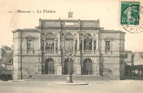 AK / Ansichtskarte Moulins_Allier Le Theatre Theater Moulins Allier